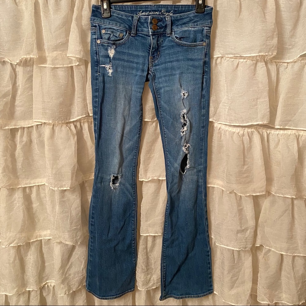 2000s AE Low Rise Artist Jean